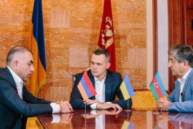 Алексей Кучер встретился с Мурадом Омаровым и Арменом Асланяном