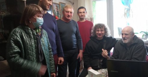 В городе поздравили и наградили ликвидатора аварии на Чернобыльской АЭС