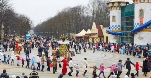 Харьковчан приглашают в парк Горького на Масленицу