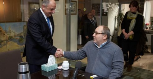Геннадий Кернес встретился с новым послом Грузии в Украине