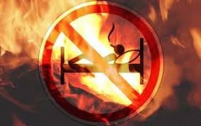 Очередной любитель покурить в постели остался в зиму без жилья