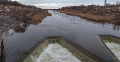Краснопавловское водохранилище пополнилось водой из Днепра