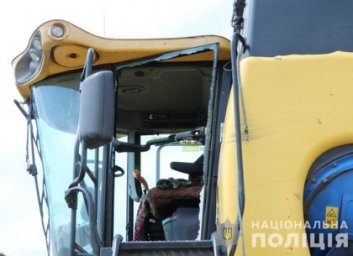 На поле стреляли в комбайнера (ФОТО)