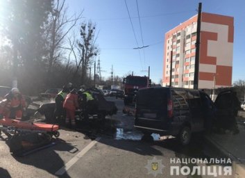 Кровавое ДТП в Новобаварском районе (ФОТО, ВИДЕО)