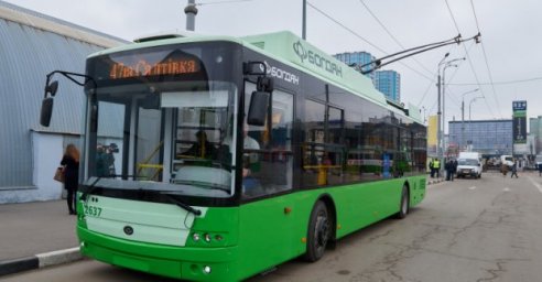 В Харькове обновляют троллейбусный парк
