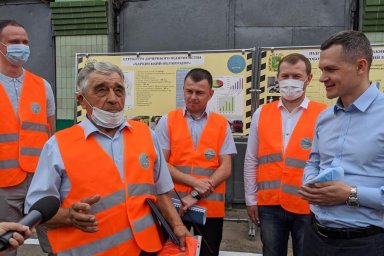 Алексей Кучер посетил крупнейший облавтодор в Украине