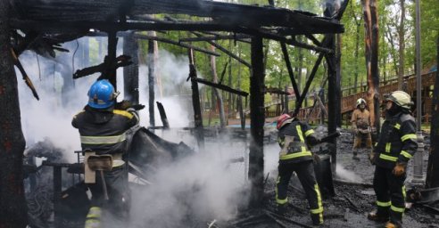 В Харькове из-за обстрелов произошло четыре пожара