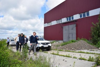 Руслан Тихонченко ознакомился с работами по созданию комплекса по управлению отходами в Люботине