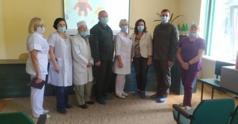 Детская клиническая больница №16 получила гуманитарную помощь