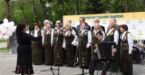 В Основянском районе прошел концерт для ветеранов