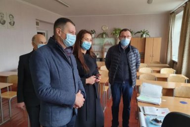 Роман Семенуха посетил учебные заведения в Ольховской и Циркуновской громадах