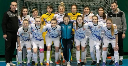 Харьковская команда девушек - чемпион Украины по футзалу