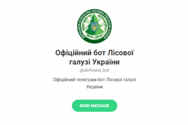 В Украине запустили чат-бот лесной отрасли