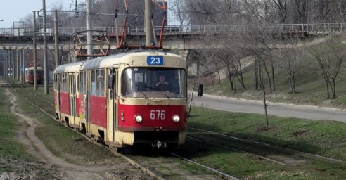 В Харькове временно отменяется трамвайный маршрут №23