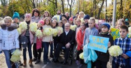 Геннадий Кернес посетил урок здоровья