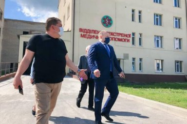 Михаил Черняк осуществил мониторинговые визиты в учреждения госпитальной базы Харьковщины