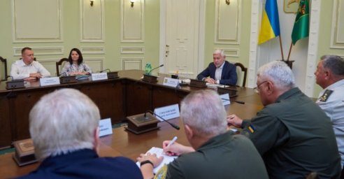 В горсовете обсудили участие харьковских курсантов в параде ко Дню Независимости