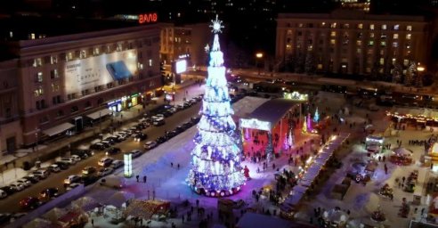 Резиденция Деда Мороза, открытие елки, концерт на площади - в Харькове готовятся к Новому году
