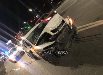 «Пьяное» ДТП на Журавлевке: разбито шесть авто (ФОТО)
