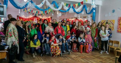 В городском центре реабилитации &laquo;Промінь&raquo; отпраздновали Масленицу