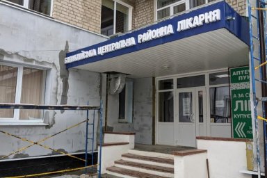 В Балаклейской ЦКРБ реконструируют приемное отделение