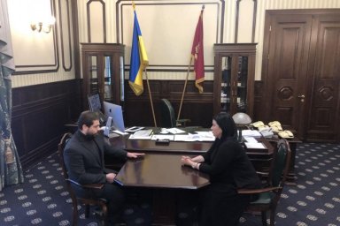 Айна Тимчук встретилась с исполняющим обязанности председателя Государственного космического агентст