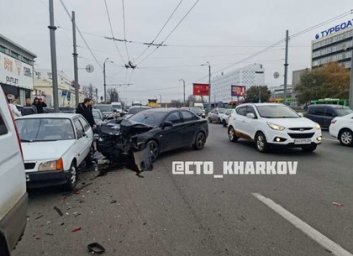 ФОТО: ДТП на Московском проспекте – пострадал ребенок (Соцсети)