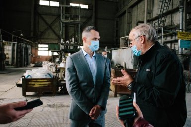 Алексей Кучер посетил НИИ огнеупоров им. А.С. Бережного