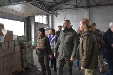 Харьковскую область посетили министр по вопросам ветеранов Юлия Лапутина и министр инфраструктуры Ал