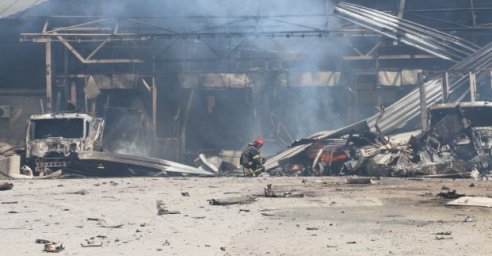 В Харькове и области в результате обстрелов произошло 16 пожаров