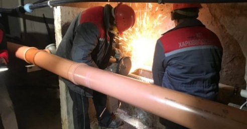 В Харькове продолжают капитально восстанавливать внутридомовые коммуникации