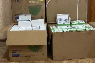 Областная клиническая инфекционная больница получила 10 тыс. защитных масок и 5 тыс. экспресс-тестов