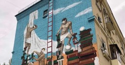 Харьковские художники продолжают создавать муралы