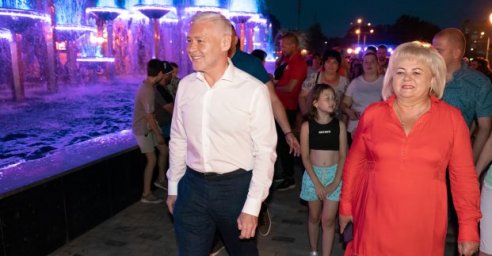 В Харькове открыли Олимпийский фонтан