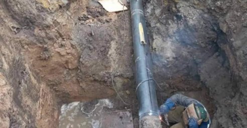 В Харькове оперативно ремонтируют наружные сети водоснабжения