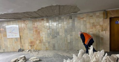 В Харькове проверят потолки вестибюлей на всех станциях метро