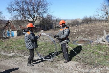 
В Изюмском районе возобновили электроснабжение в селе, где происходили активные боевые действия
