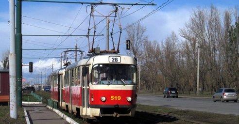 Трамваи №16, 23, 26 і 27 будут курсировать по своим маршрутам