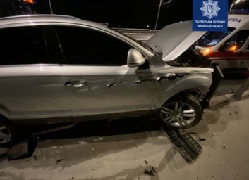 Фото: пьяный водитель спровицировал тройное ДТП на Ландау (Патрульная полиция)