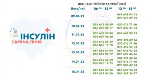 В Харькове продолжает работать горячая линия по обеспечению инсулином