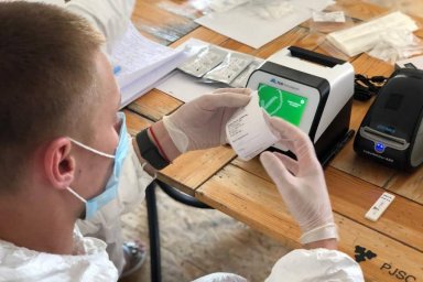 Со 2 июля на пункте пропуска &laquo;Гоптовка&raquo; проведено 3,5 тысячи экспресс-тестов на COVID-19. Айна Тимчу