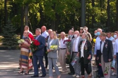 В Харьковской области отметили 75-ю годовщину окончания Второй мировой войны