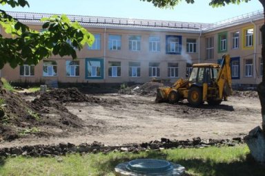 Завершаются ремонтные работы в Пархомовской ООШ