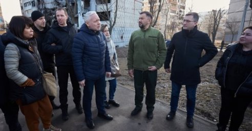 
Члены комитета Верховной Рады посетили Северную Салтовку
