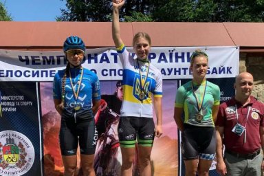 Харьковские велогонщики выиграли чемпионат Украины в Черновцах