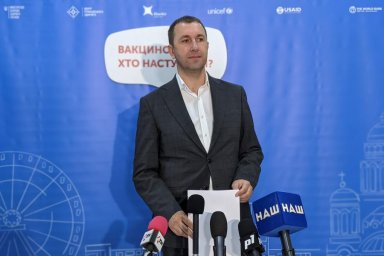 На Харьковщине вакцинированы 50% медицинских работников и 37% педагогов