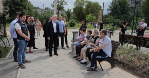 В Харькове открыли две современные зоны отдыха