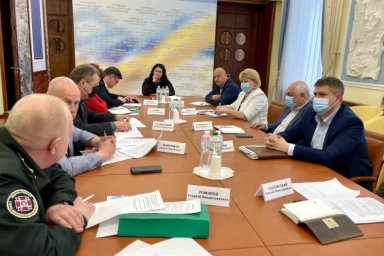 Айна Тимчук встретилась с руководством управления Государственной пенитенциарной службы Украины в Ха