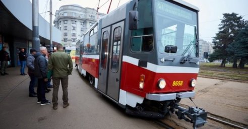 
В Харькове на маршруты вышли чешские трамваи
