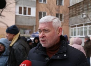 Игорь Терехов выехал на место пожара на проспекте Гагарина (ВИДЕО, ФОТО)